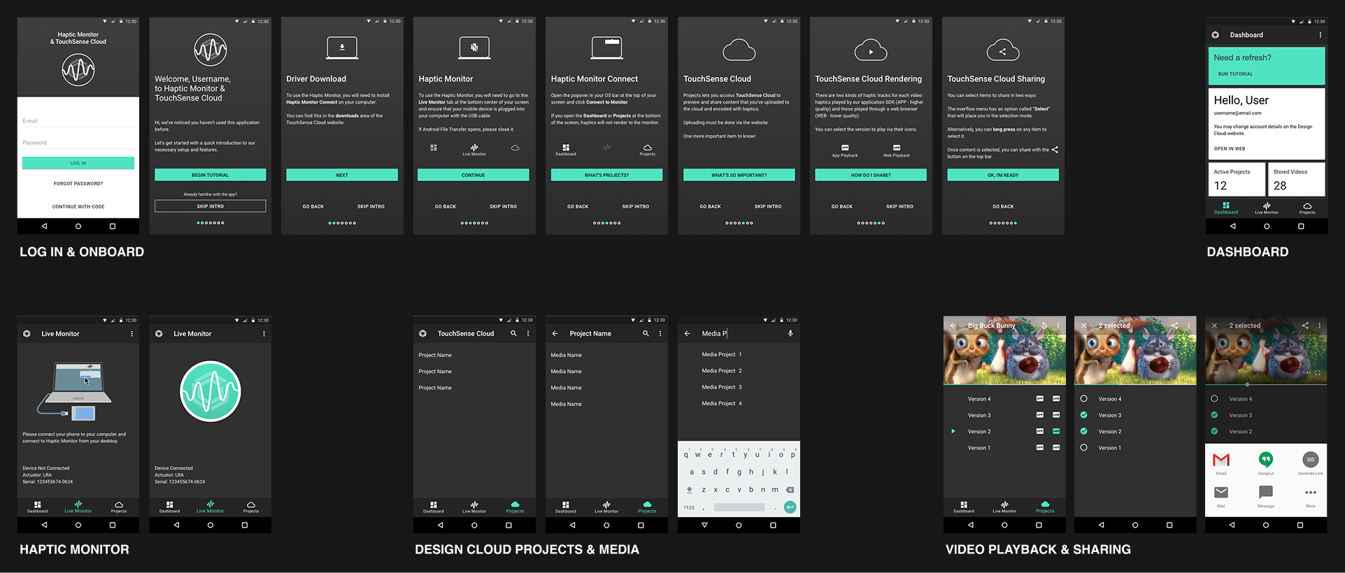 Version 3 connects to TouchSense Cloud